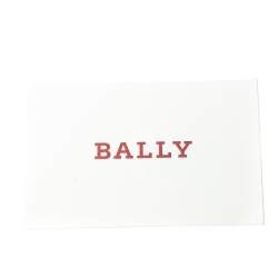 Bally Blue Tropical Print Nylon Small Messenger Bag