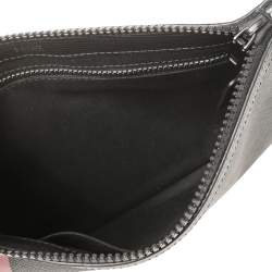 Bally Black Leather Bex Wristlet Clutch