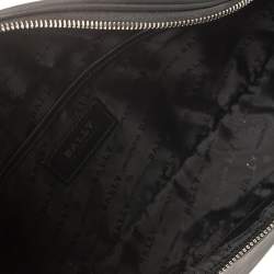 Pre Owned Bally Black Leather Pocket Belt Bag