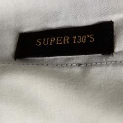 Balmain Grey Wool Super 130's Pants 4XL