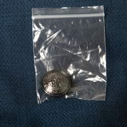 Pre Owned Balmain Blue Cotton Elbow Patch Detail Single Breasted Blazer XXXL