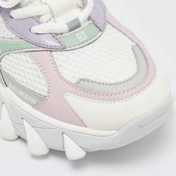 مملوكة مسبقًا حذاء رياضي بربري بأربطة جلد وشبك متعدد الألوان م قاس 41