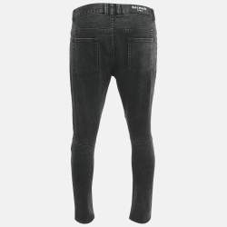 Balmain Grey Denim Slim Fit Jeans L Waist 35"