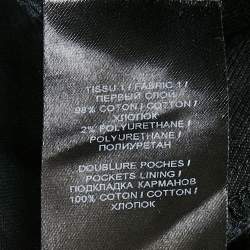 Pre Owned Balmain Black Washed Denim Slim Fit Jeans M Waist 32"