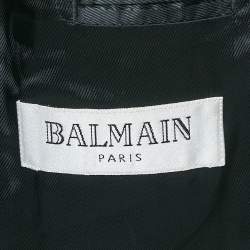 مملوكة مسبقًا بليزر بلمان مقاس كبير جدًا جدًا صوف مزيج كحلي مفرد الصدر