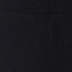 Balmain Black Cashmere Drawstring Jogger Pants L 