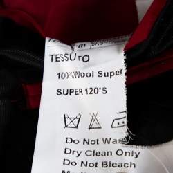 Balmain Black Wool Tuxedo Suit XXL