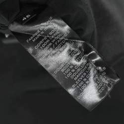 Pre Owned Balmain Black Wool Double Breasted Blazer M