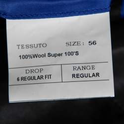 Balmain Vintage Charcoal Grey Wool Regular Fit Single Breasted Suit XXXL