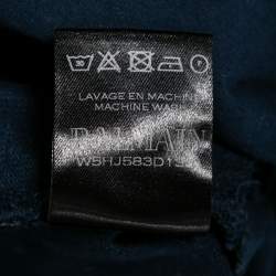 Balmain Navy Blue Cotton Jogger Pants S