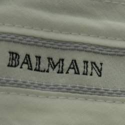 Balmain Black Wool Tailored Pants XL
