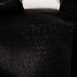 Pre Owned Balmain Black Logo Printed Cotton Crew Neck Long Sleeve Sweatshirt XL