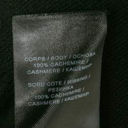 Balmain Black Cashmere Pullover M