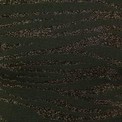 Balmain Green/Metallic Patterned Knit Button Detail Sweater XS