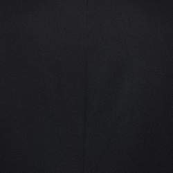 Balmain Black Wool Smoking Jacket L