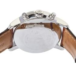 Baume & Mercier Black Stainless Steel & Leather Classima Executive 65533 Men's Wristwatch 42mm