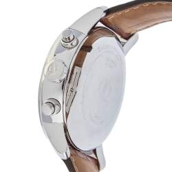 Baume & Mercier Black Stainless Steel & Leather Classima Executive 65533 Men's Wristwatch 42mm