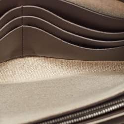Berluti Olive Green Leather Tiriwa Scritto Pouch