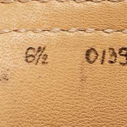Berluti Grey Leather Penny Loafers Size 40.5