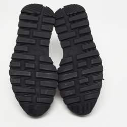 Pre Owned Berluti Two Tone Brogue Leather Fast Track Sneakers Size 40