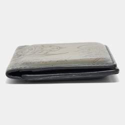 Berluti Olive Green Leather Scritto Card Case