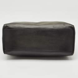 Pre Owned Berluti Nero Grigio Leather Jour Off MM Duffle Bag