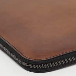 Pre Owned Berluti Nino Brown Leather Briefcase