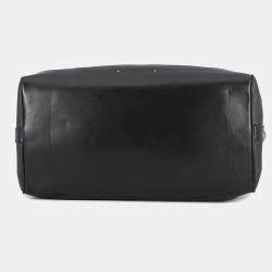 Pre Owned Berluti Signature 2-Way Travel Bag Black Leather