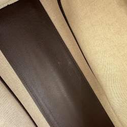 Pre Owned Berluti Cabas Toile Malbeuf Brown Canvas and Leather Tote Bag