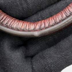 Pre Owned Berluti Cabas Toile Malbeuf Brown Canvas and Leather Tote Bag