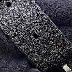 مملوكة مسبقًا Berluti Calligraphy Rider Bumbag Black Leather