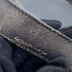 مملوكة مسبقًا Berluti Calligraphy Rider Bumbag Black Leather