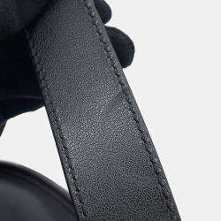 مملوكة مسبقًا Berluti Calligraphy Rider Bumbag Black Leather