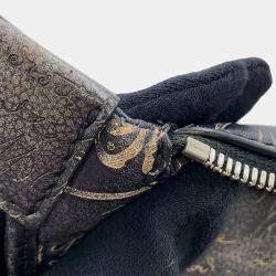 مملوكة مسبقًا Berluti Calligraphy Rider Bumbag Black Leather