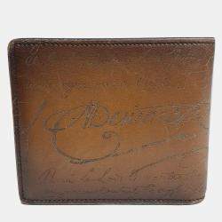 Pre Owned Berluti Brown Leather Wallet