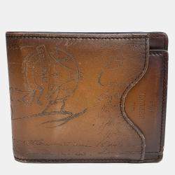 Pre Owned Berluti Brown Leather Wallet