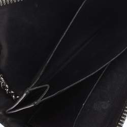 Pre Owned Berluti Navy Blue Wapa Scritto Leather Zipped Card Holder