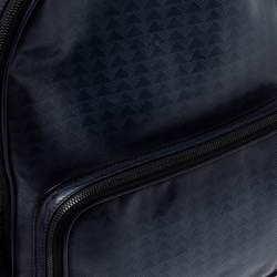Berluti Blue/Black Ombre Printed Leather Backpack