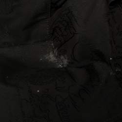 Pre Owned Berluti Caffe Brown Scritto Leather Formula 1004 Rolling Suitcase