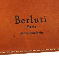 Pre Owned Berluti Brown Leather Bifold wallet