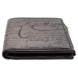 Berluti Tobacco Leather Makore Scritto Bifold Wallet