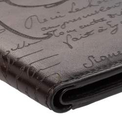Berluti Tobacco Leather Makore Scritto Bifold Wallet