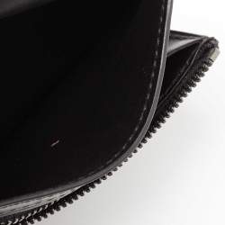 Pre Owned Berluti Blue Scritto Leather Makore Card Holder