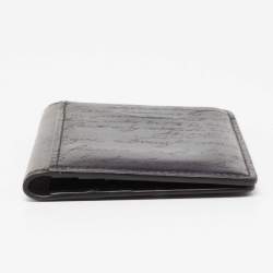 Pre Owned Berluti Blue Scritto Leather Makore Card Holder