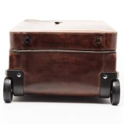 Berluti Brown Leather Formula 1004 Venezia Suitcase