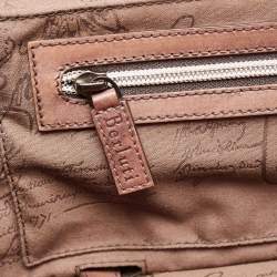 Berluti Brown Leather Formula 1004 Venezia Suitcase