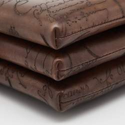 Berluti Brown Leather Tiriwa Scritto Wallet