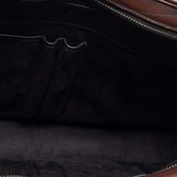 Berluti Cacao Intenso Leather Small Un Jour Scritto Briefcase