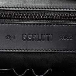 Berluti Cacao Intenso Leather Small Un Jour Scritto Briefcase