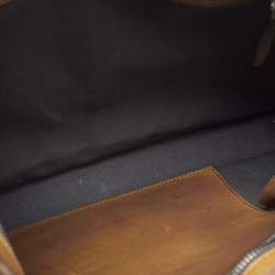 Pre Owned Berluti Brown Venezia Leather Deux Jours Briefcase